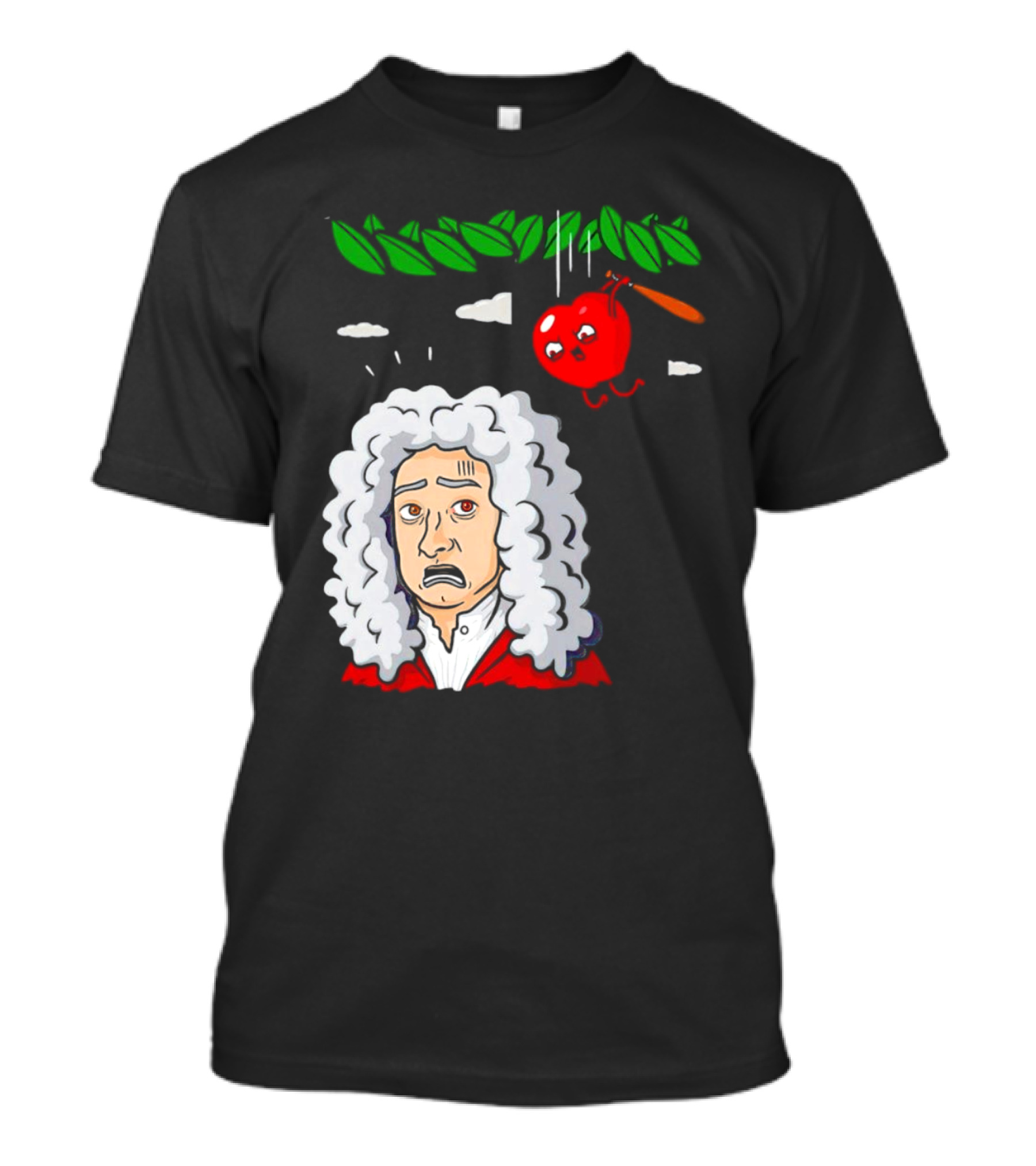 Extreme Gravity Apple Falling On Newton T-Shirt