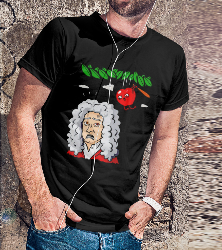 Extreme Gravity Apple Falling On Newton T-Shirt