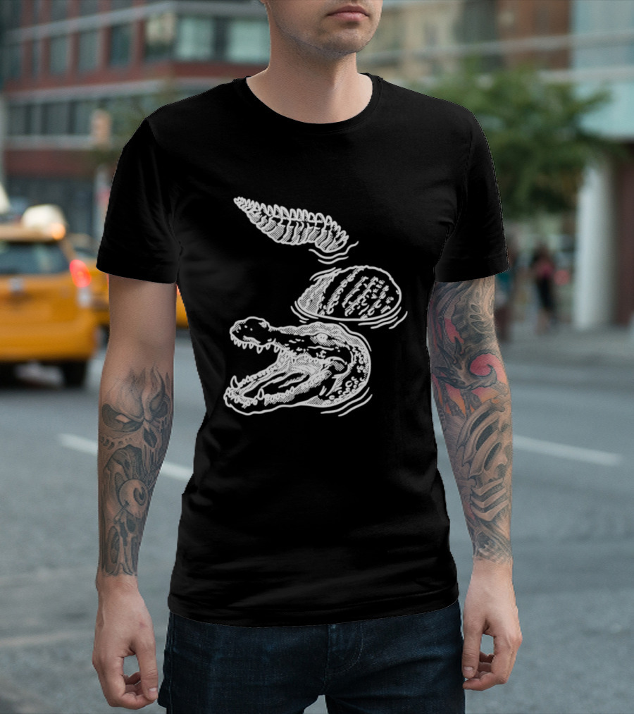 Let's Trip Alligator Spiral Tail T-Shirt