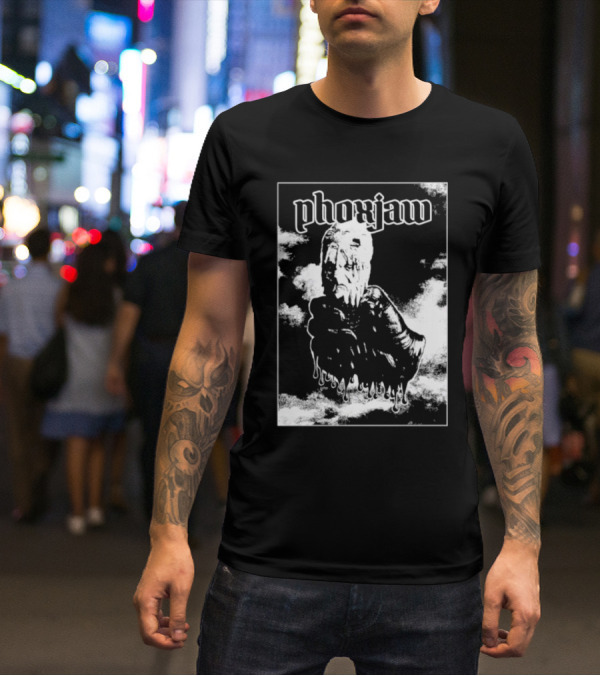 Phoxjaw Dripping Ice Cream Skull T-Shirt