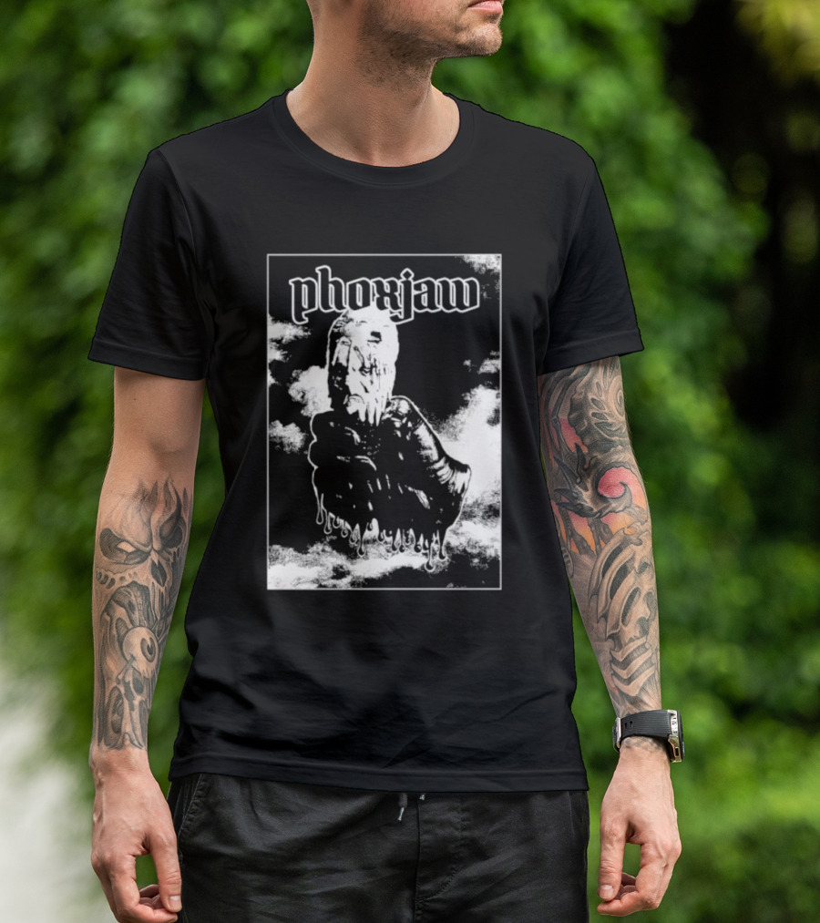 Phoxjaw Dripping Ice Cream Skull T-Shirt