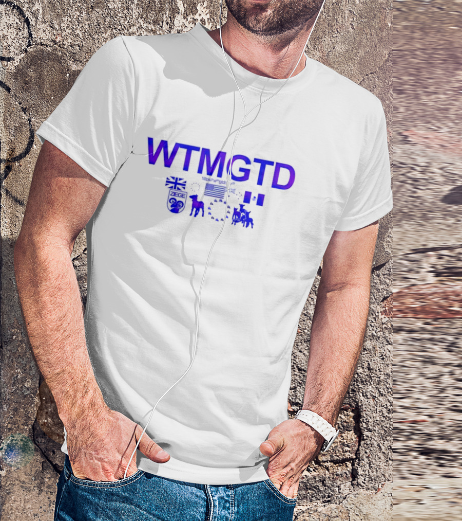 WTMGTD UK US EU Horse Donkey Flags ZEGE T-Shirt
