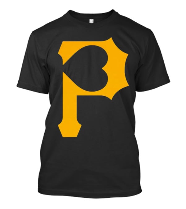 Heart Of Pittsburgh Pirates 'P' T-Shirt
