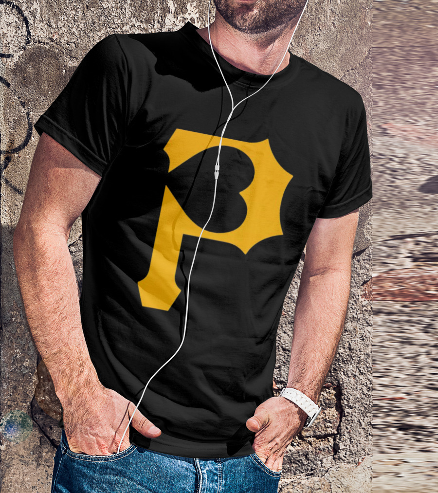 Heart Of Pittsburgh Pirates 'P' T-Shirt