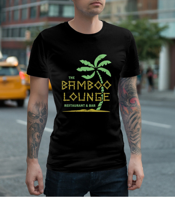 The Bamboo Lounge Restaurant And Bar Palm Tree T-Shirt