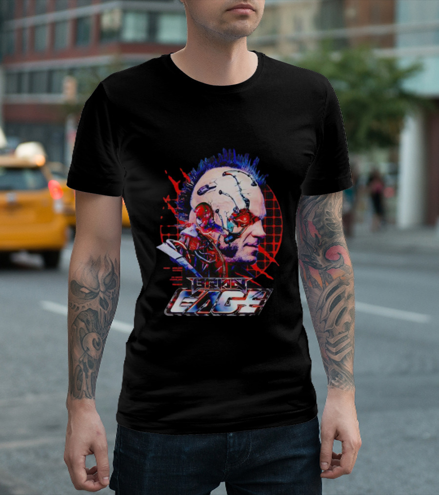 Brian Cage Cyborg Transformation Initiate T-Shirt