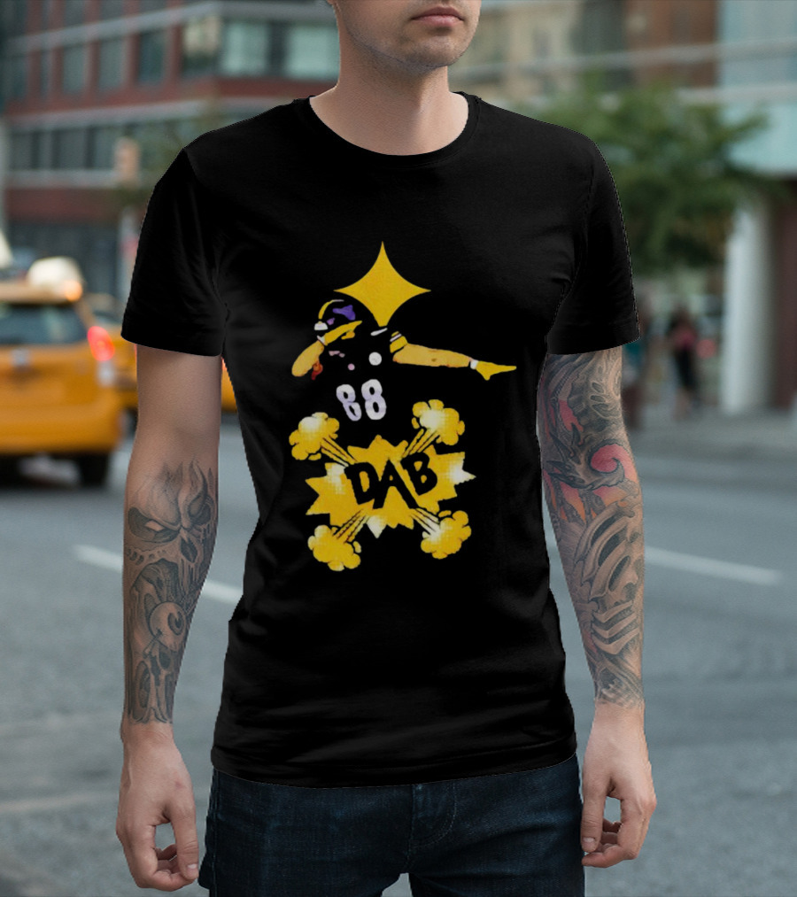 Steelers 88 Dabbing Dab T-Shirt