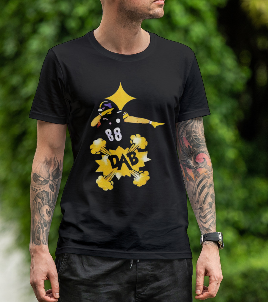 Steelers 88 Dabbing Dab T-Shirt