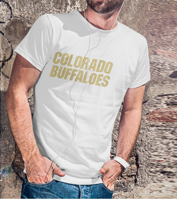 Colorado Buffaloes Football Team Fan Merchandise T-Shirt