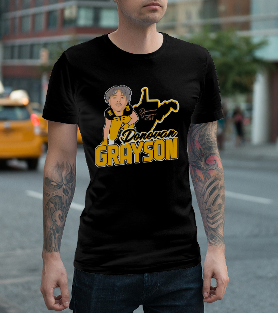 Donovan Grayson Caricature #88 Signature T-Shirt
