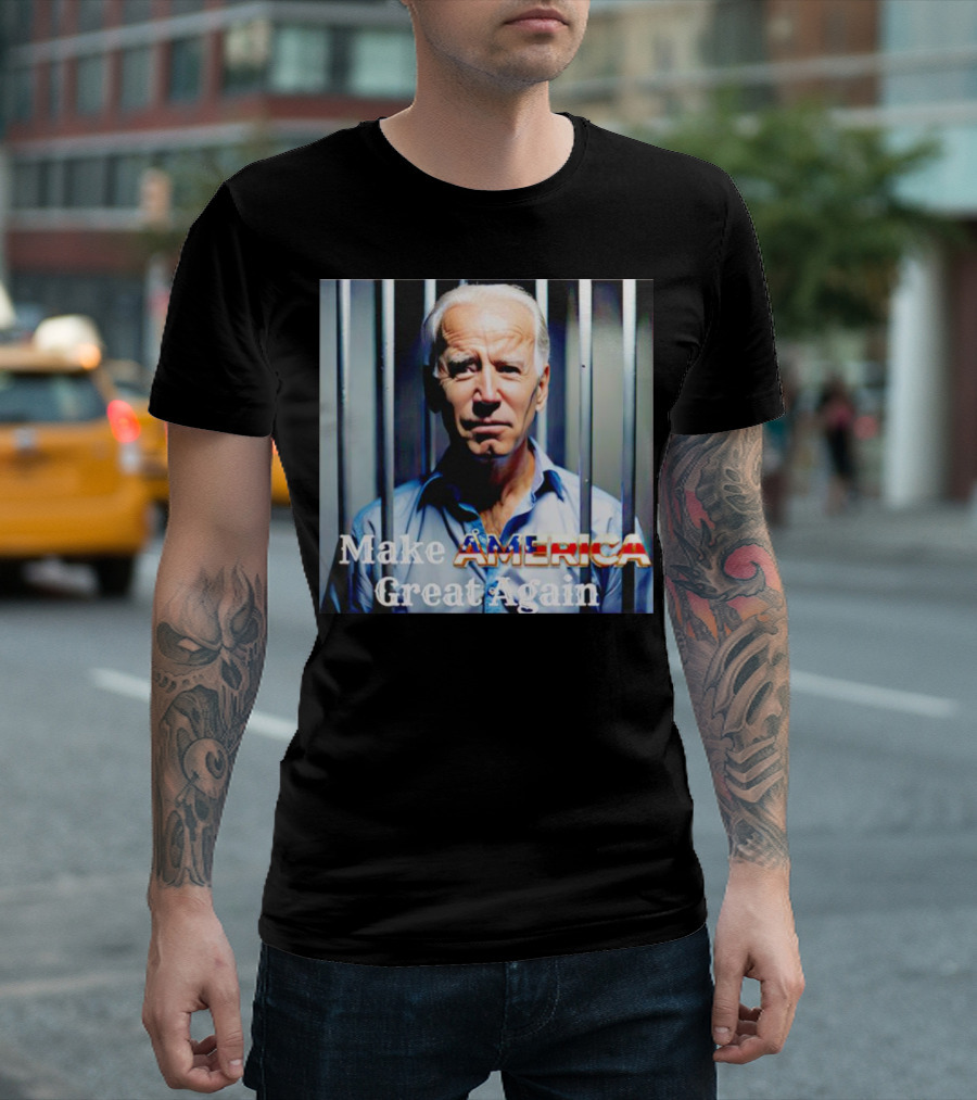 Make America Great Again Joe Biden Prison America T-Shirt