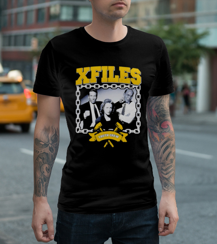 X Files Truth Crew Chain Frame T-Shirt