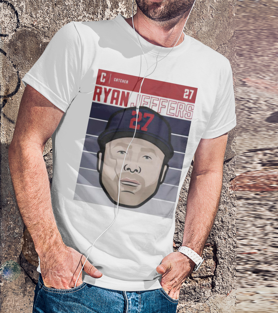 Ryan Jeffers C Catcher 27 Minnesota Twins T-Shirt