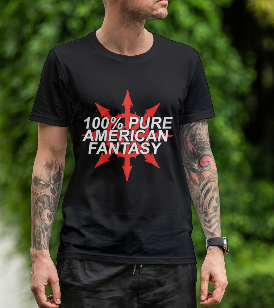 100% Pure American Fantasy Chaos Star T-Shirt