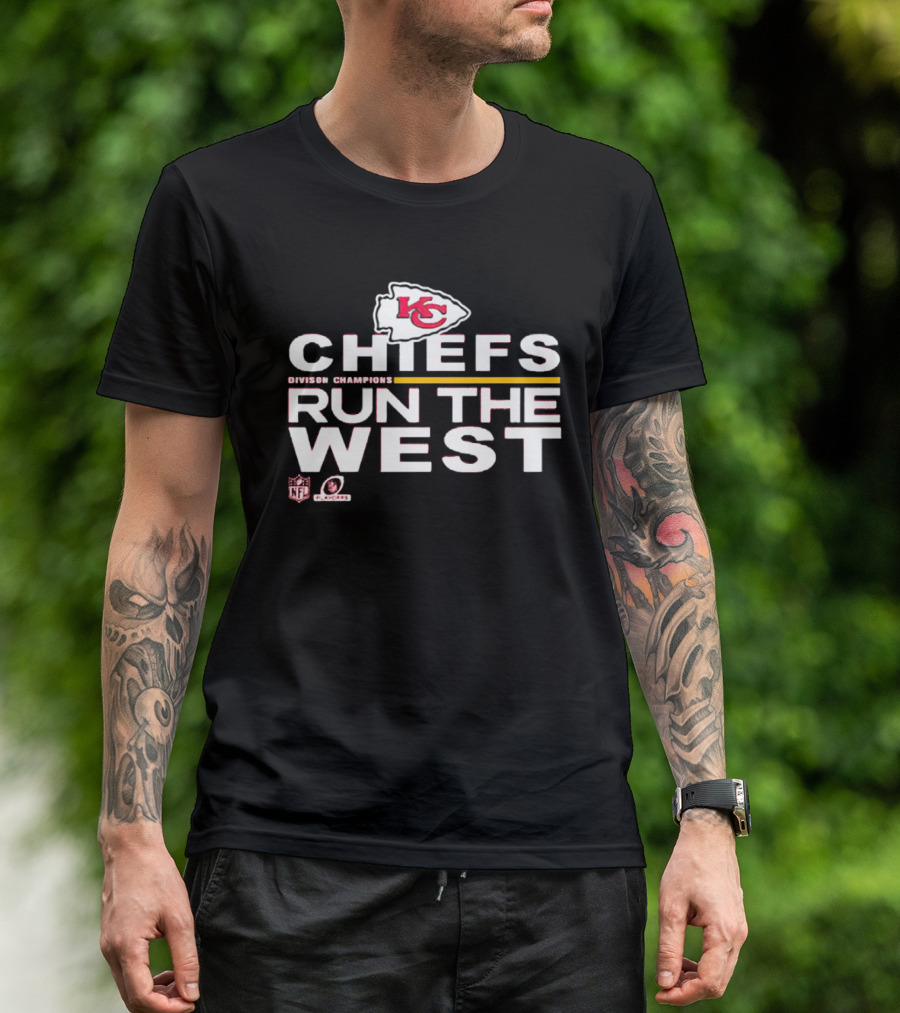 Chiefs Division Champions Run The West NFL 49ers T-Shirt