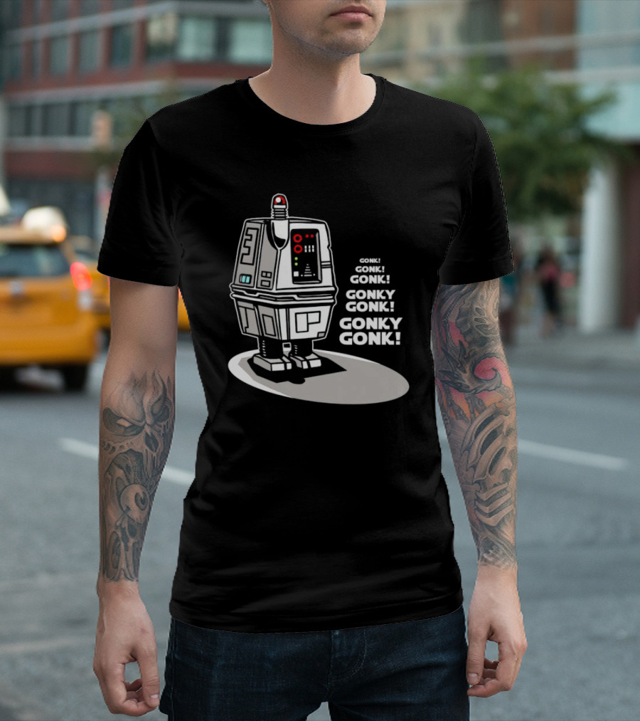 Star Wars Gonk Droid Gonk Gonk Gonk Gonky Gonk T-Shirt
