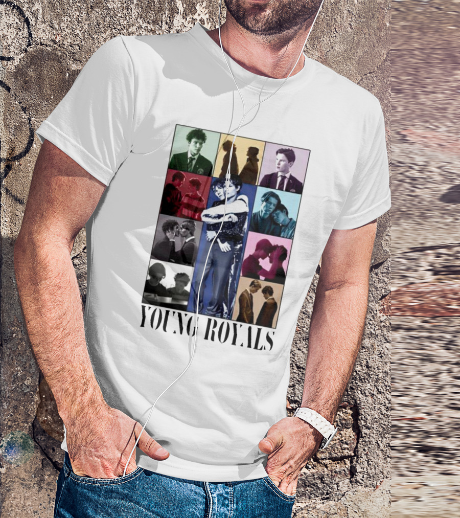 Young Royals Eras Tour Romantic Moments Collage T-Shirt