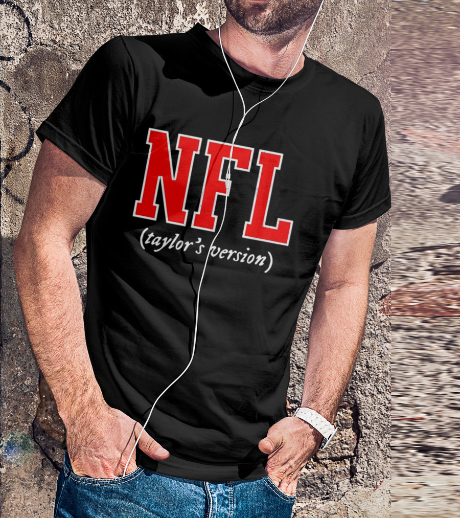 NFL Taylor’s Version Play On Classic Sports And Music Themes T-Shirt
