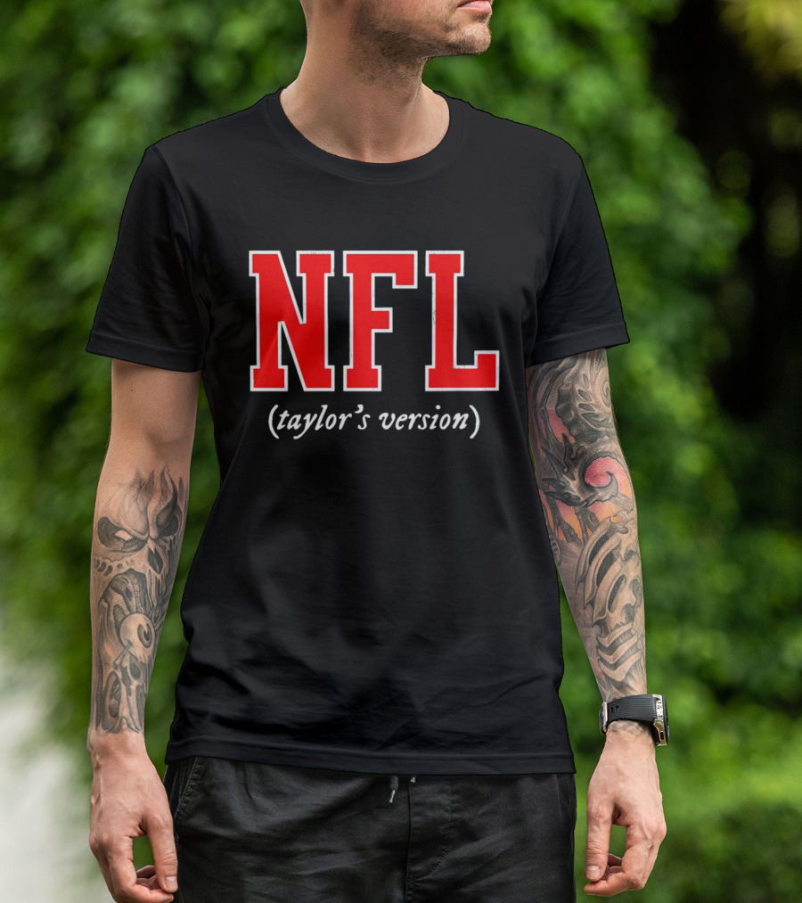 NFL Taylor’s Version Play On Classic Sports And Music Themes T-Shirt