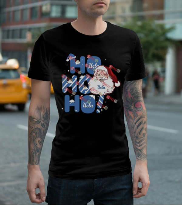 UCLA Ho Ho Ho Santa Claus Christmas T-Shirt