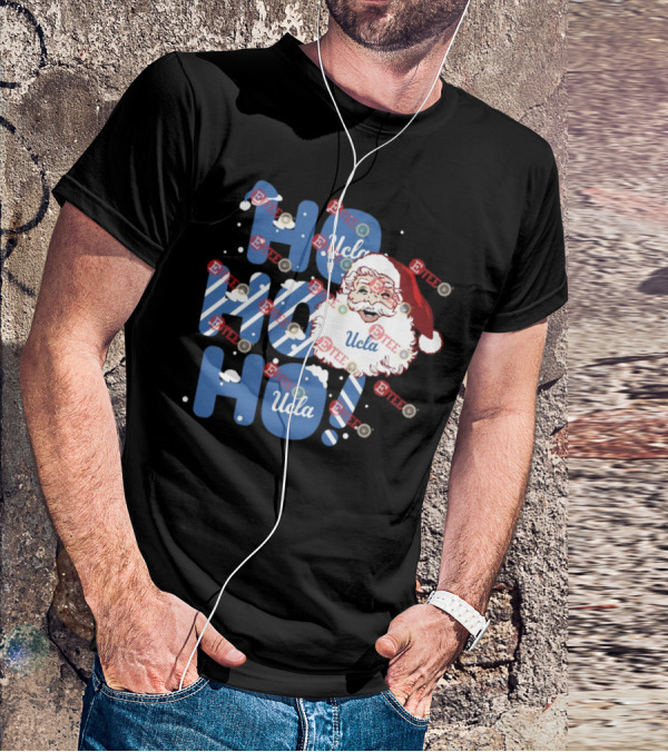 UCLA Ho Ho Ho Santa Claus Christmas T-Shirt
