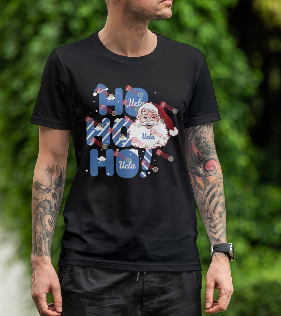 UCLA Ho Ho Ho Santa Claus Christmas T-Shirt