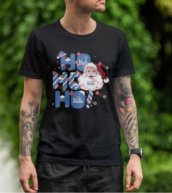 UCLA Ho Ho Ho Santa Claus Christmas T-Shirt