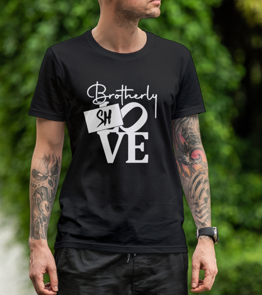 Brotherly Shove Love Philadelphia Football T-Shirt