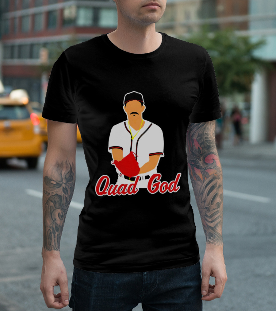 Quad God Spencer Strider Atlanta Baseball T-Shirt