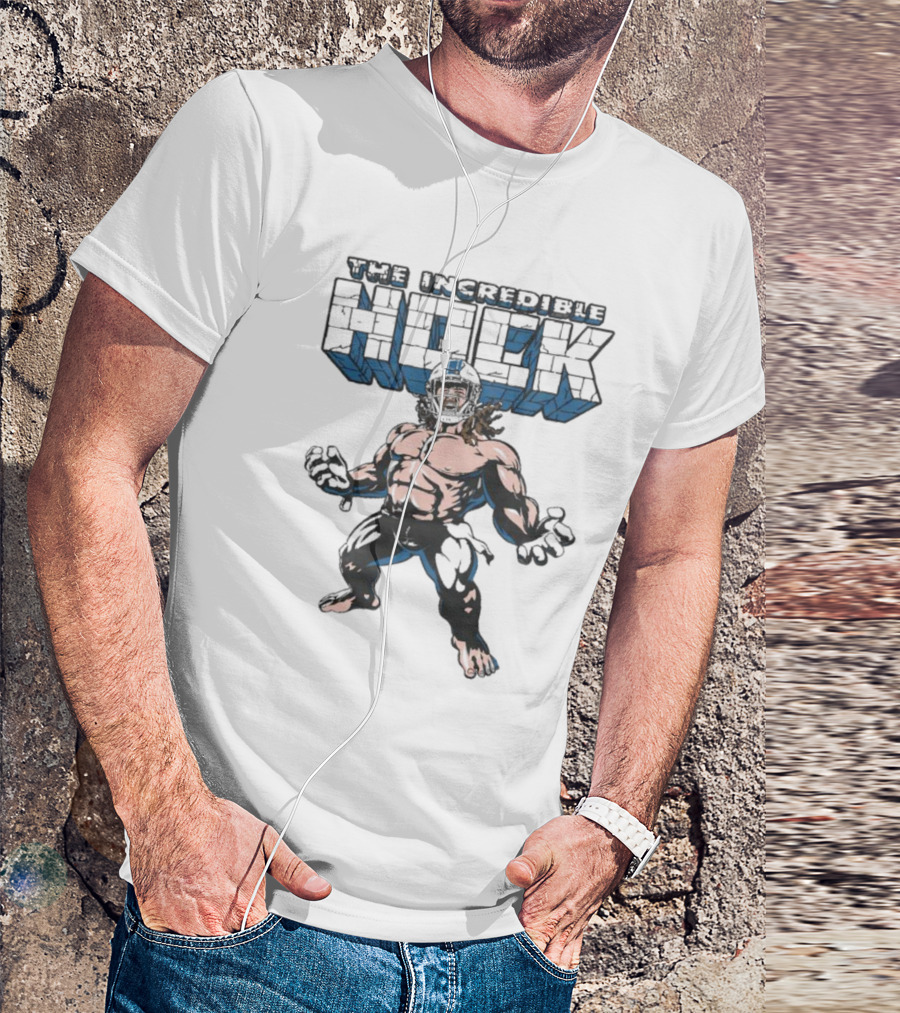 The Incredible Hock TJ Hockenson Detroit Lions Football Hero T-Shirt