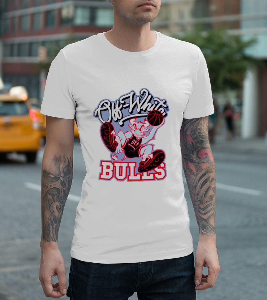 Off-White Chicago Bulls Basketball T-Shirt