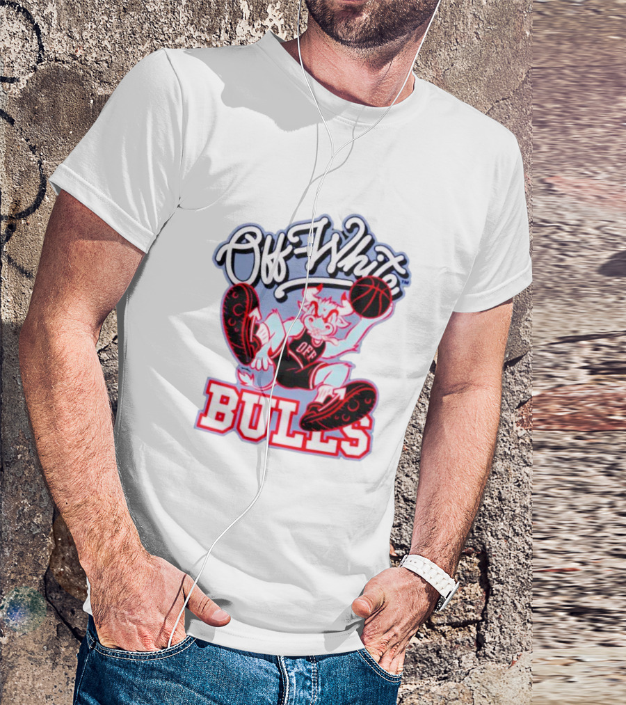 Off-White Chicago Bulls Basketball T-Shirt