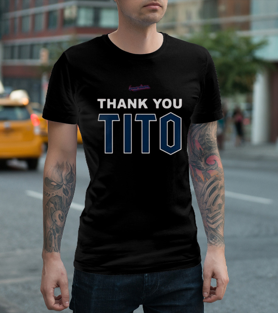 Terry Francona Thank You Tito Guardians T-Shirt