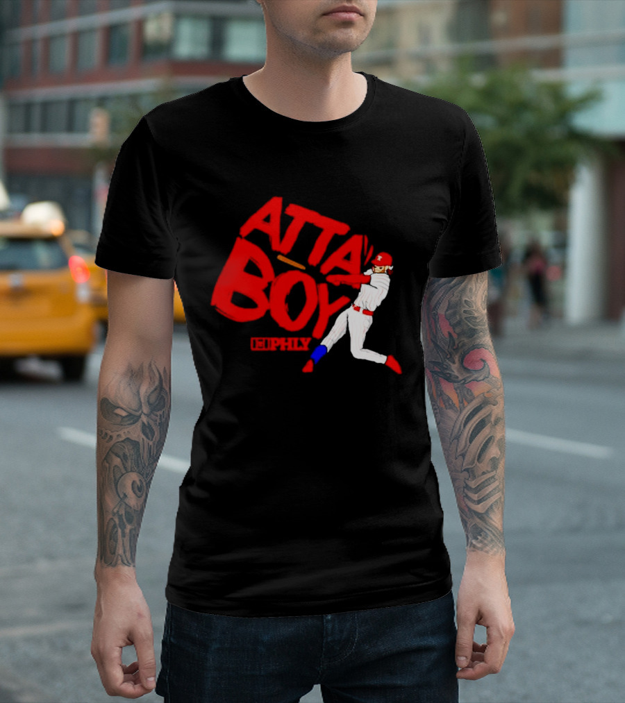 Phillies Atta Boy Bryce Harper Philly Baseball T-Shirt