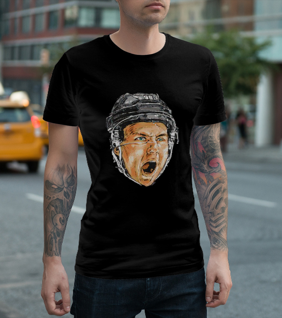 Connor Bedard Chicago Blackhawks 98 Scream T-Shirt