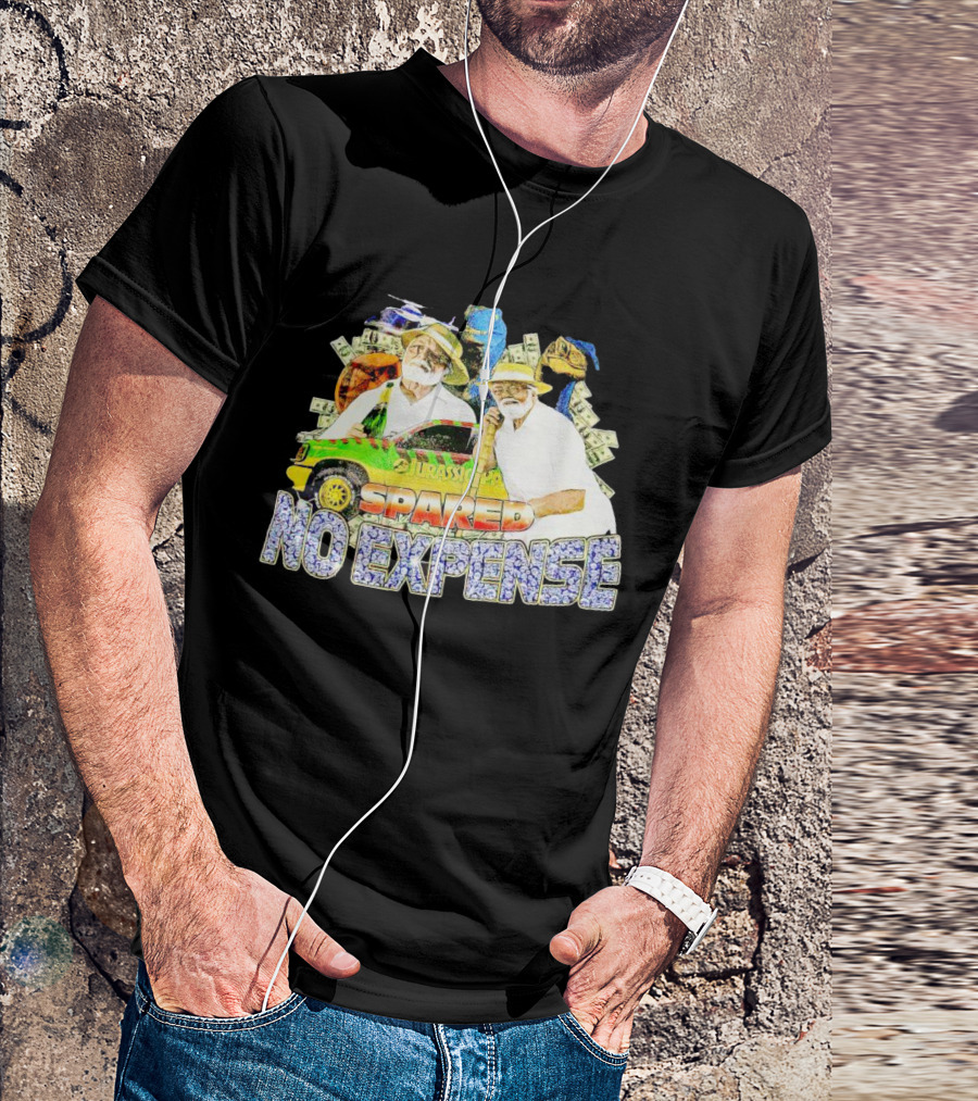 Jurassic Park Spared No Expense Dinosaur Adventure T-Shirt