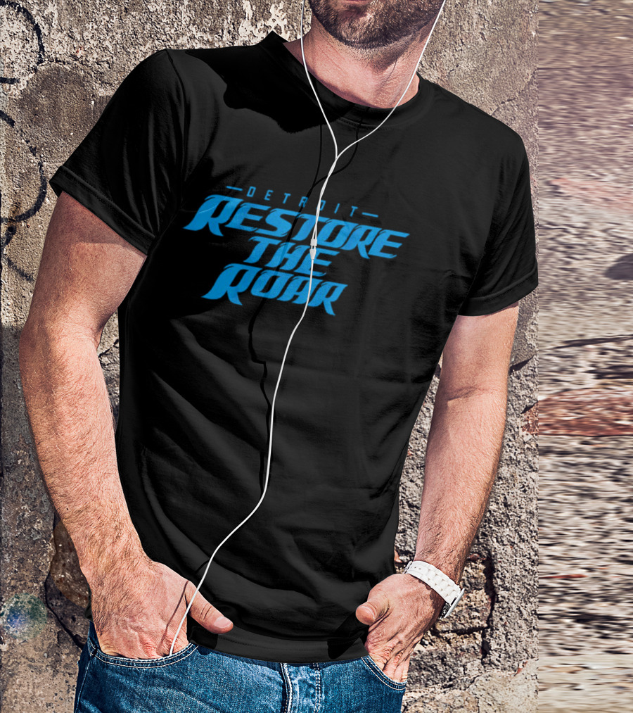 Detroit Restore The Roar T-Shirt