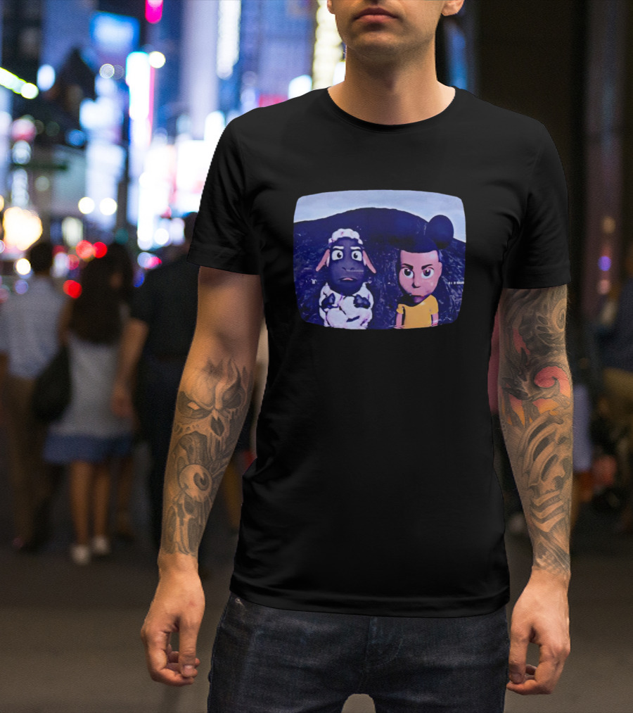 Amanda The Adventurer TV Show Retro Cartoon Character Duo T-Shirt