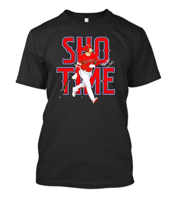 Los Angeles Angels Shohei Ohtani Show Time Bat Flip T-Shirt