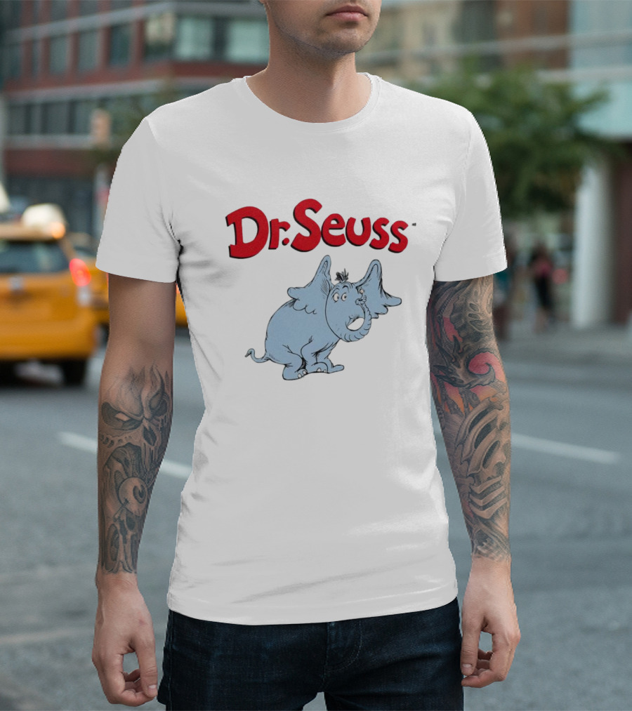 Dr. Seuss Horton Blue Elephant Classic T-Shirt