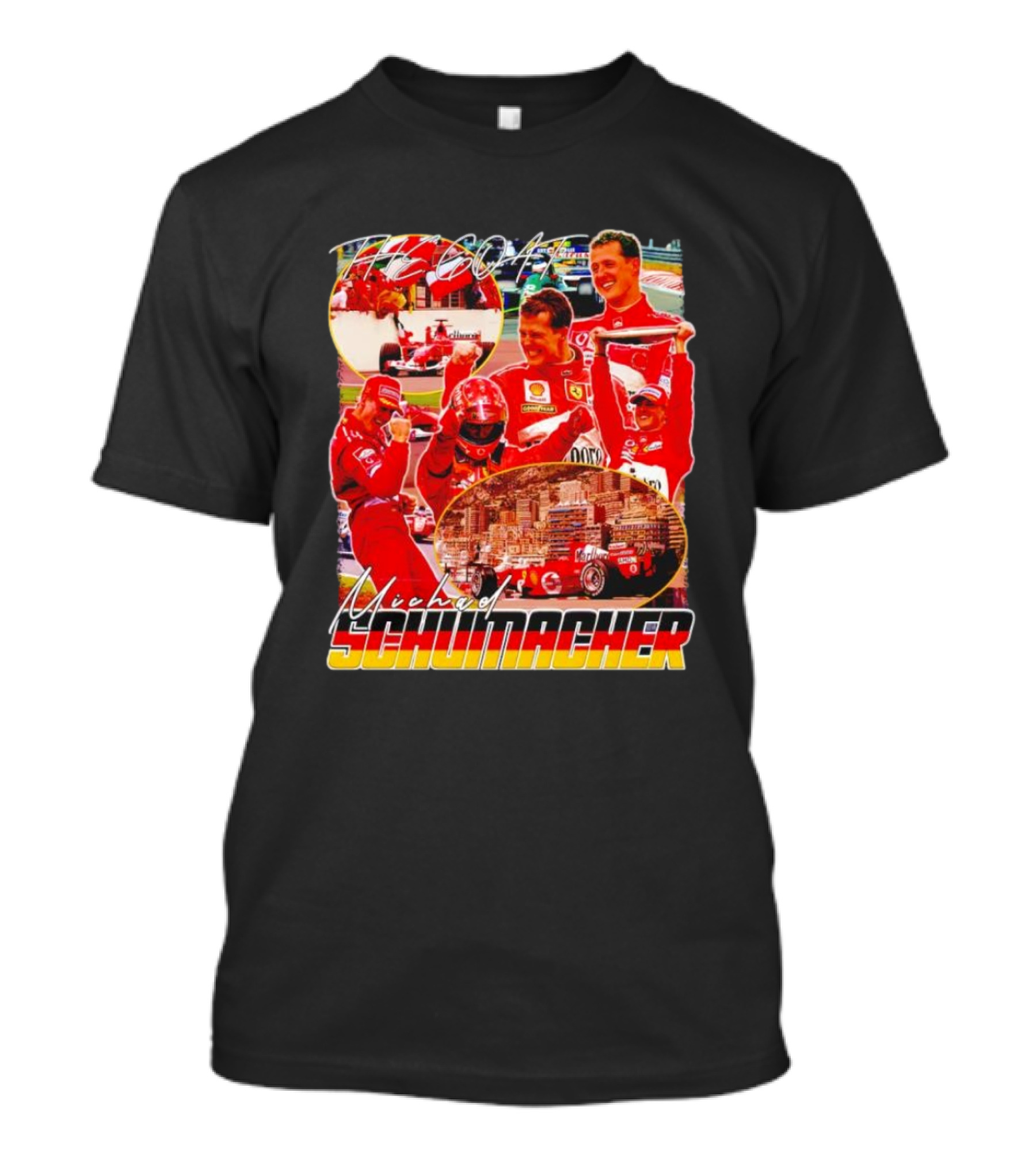 The Goat Michael Schumacher Ferrari Racing Champion T-Shirt