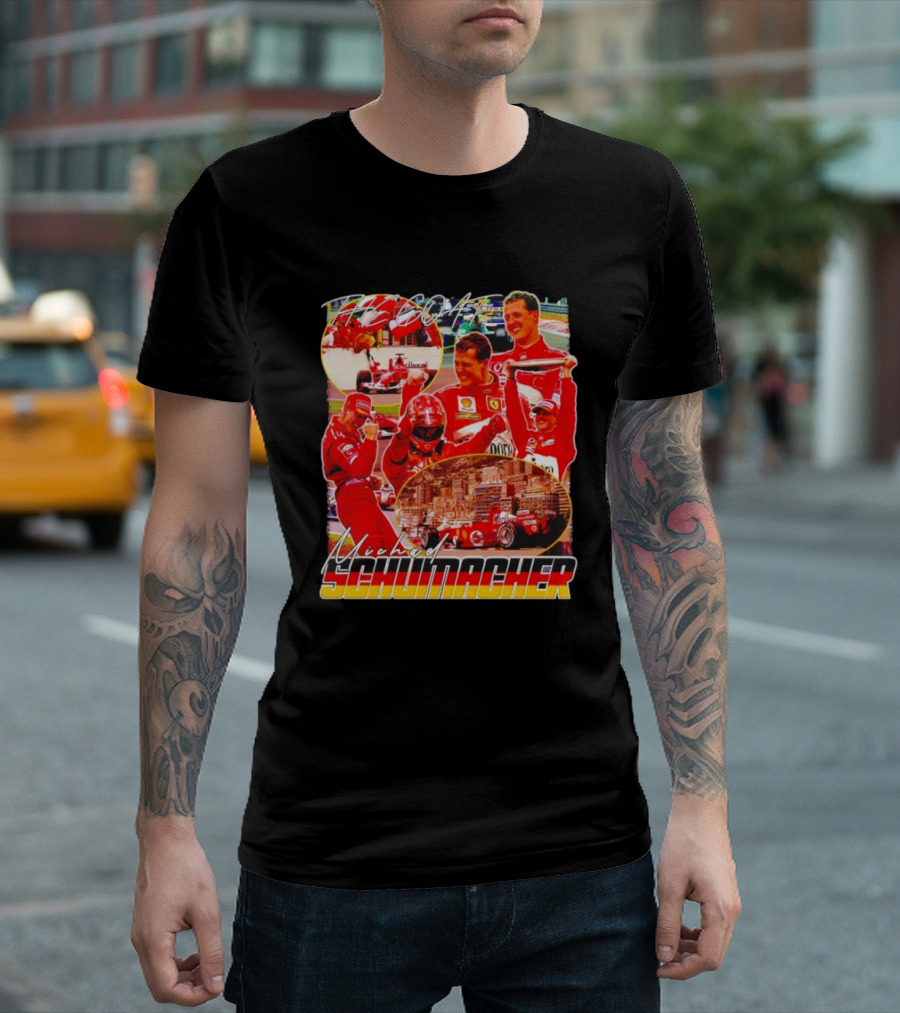 The Goat Michael Schumacher Ferrari Racing Champion T-Shirt