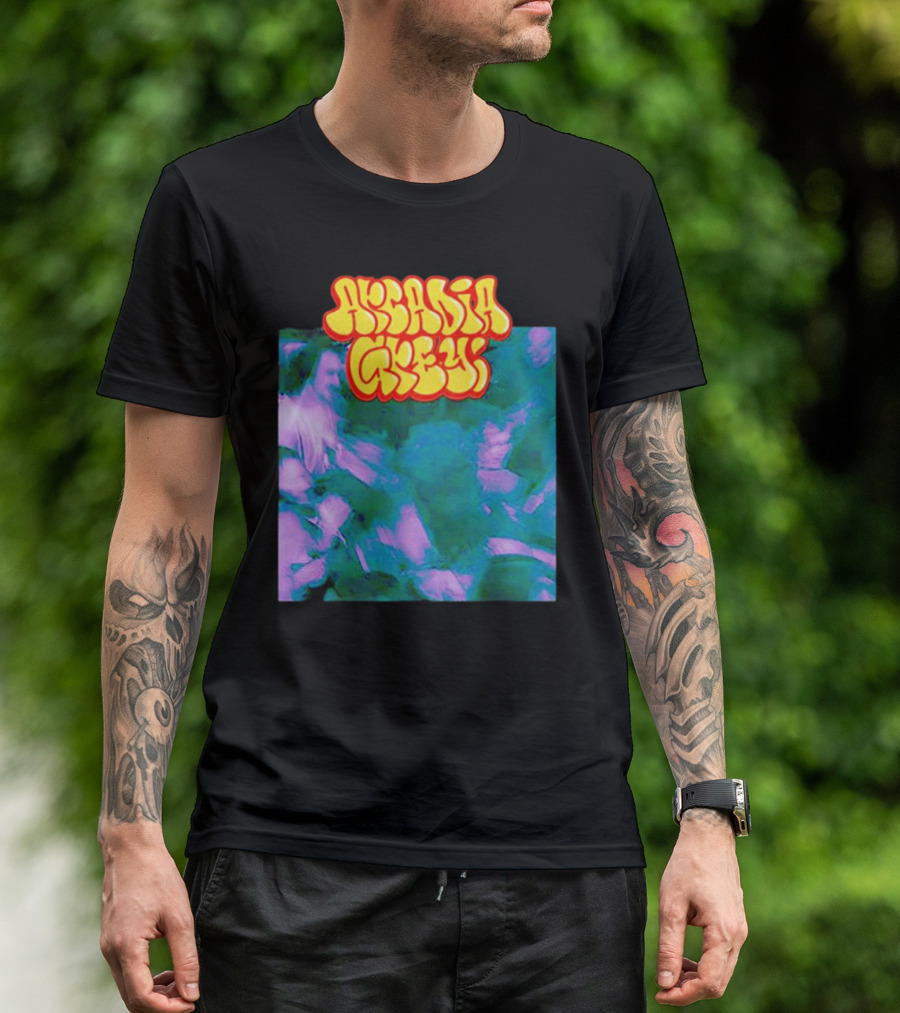Arcadia Grey Graffiti Smart Punk Concept Psychedelic Vibes T-Shirt