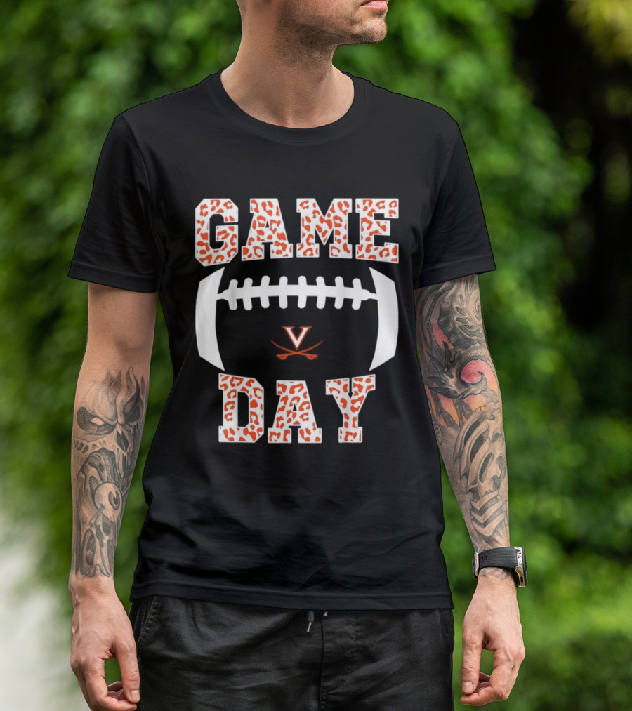 Virginia Cavaliers Game Day Football T-Shirt