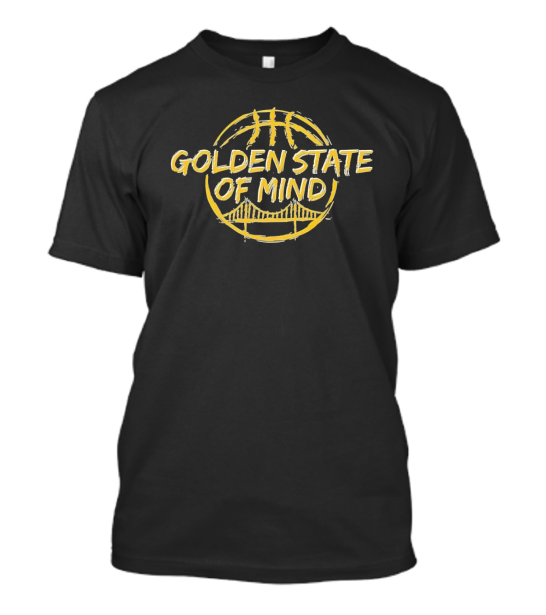 Golden State Of Mind Warriors Bridge Basketball T-Shirt