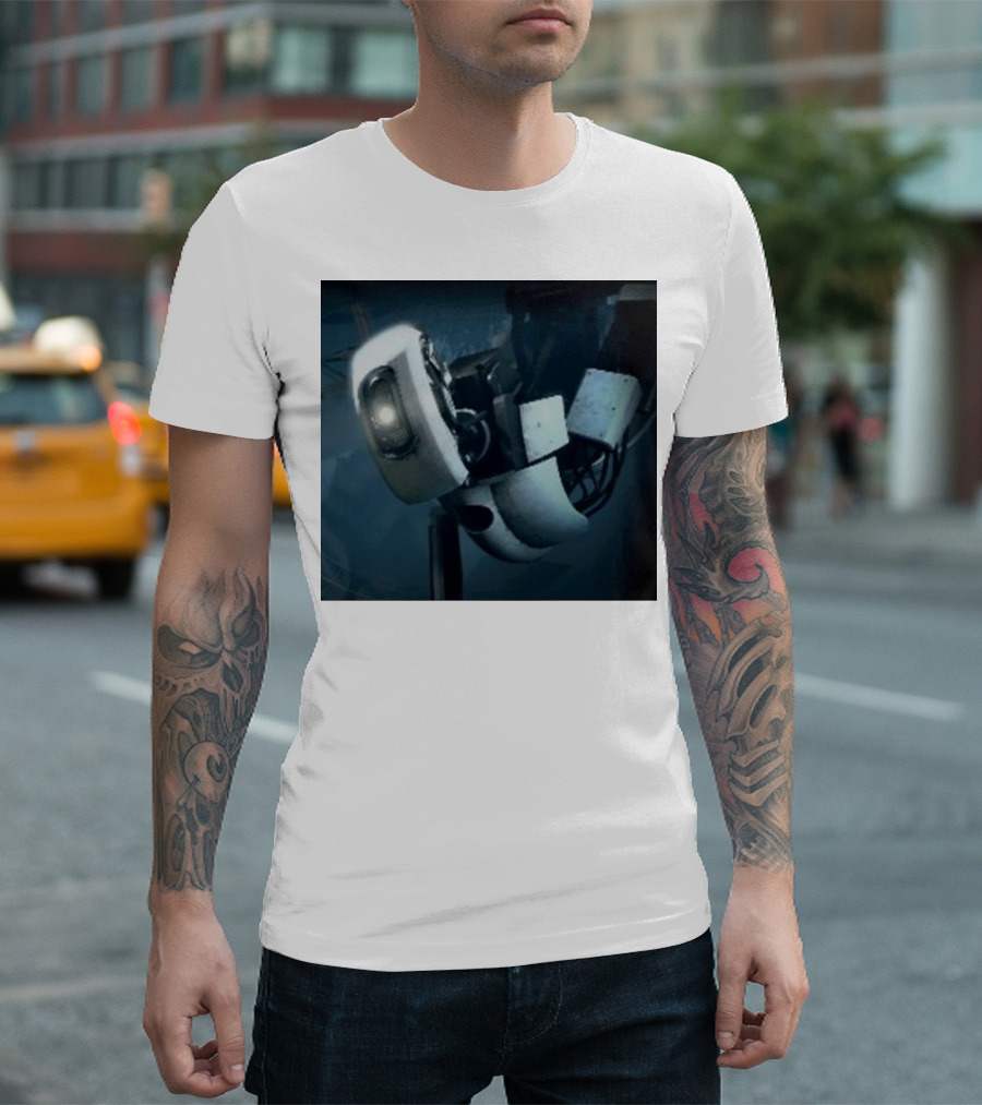 Actual Lesbians Robo Mommys Little Test Subject Portal Character GLaDOS T-Shirt