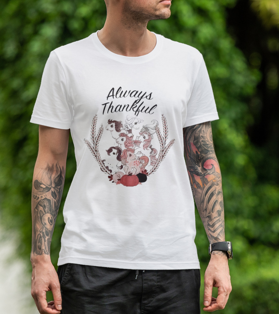 Always Thankful My Little Pony Autumn Harvest T-Shirt