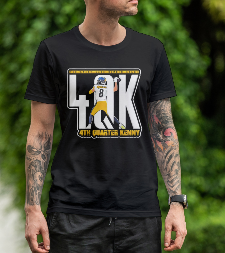 4th Quarter Kenny The Great Late Number Eight T-Shirt