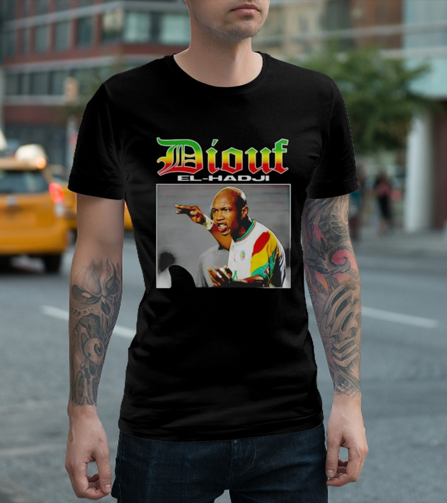 Diouf El-Hadji Senegal Football Passion T-Shirt