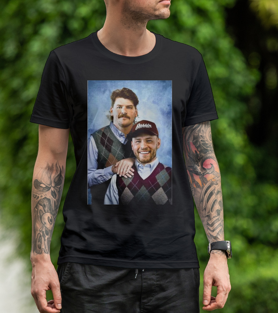 Bussin With The Boys Step Brothers Taylor Lewan Will Compton Photo T-Shirt
